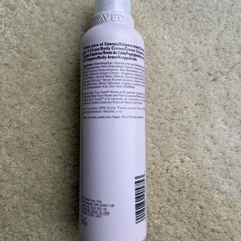 Aveda STRESS-FIX BODY LOTION Stress Relieving Aroma 6.7 oz/200 ml -NEW SEALED - Picture 2 of 3